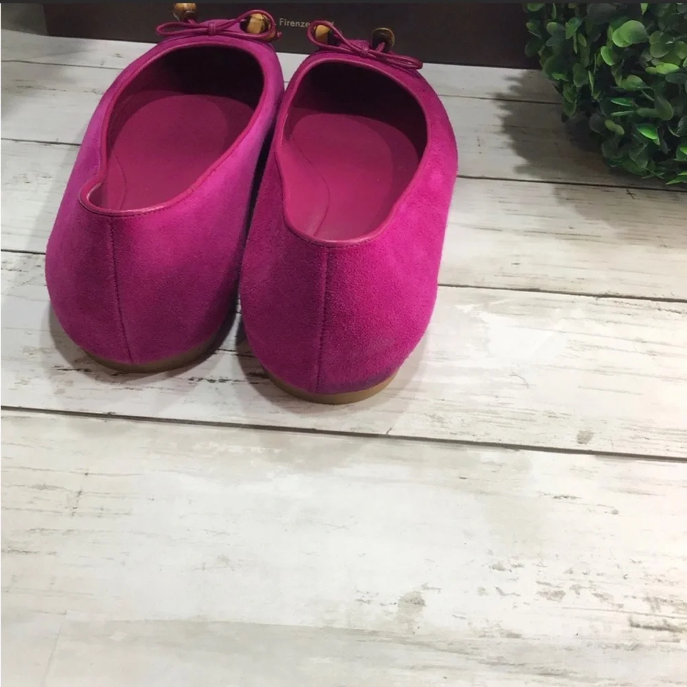 Gucci Suede Pretty Pink Flats size 39 - Picture 5 of 6